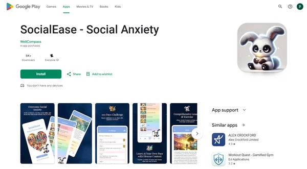 SocialEase - Social Anxiety