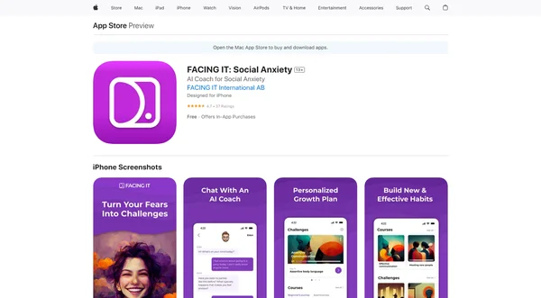 FACING IT: Ansiedad Social