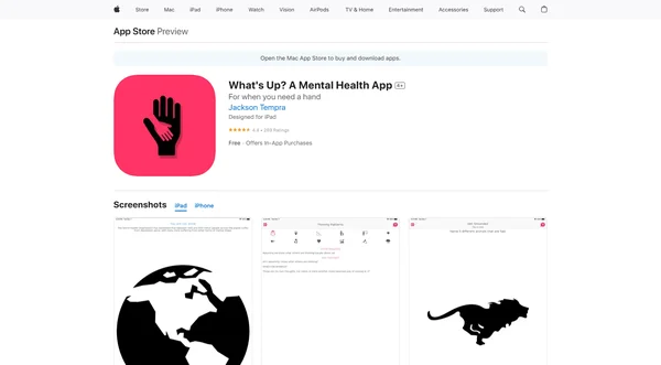 ¿Qué Pasa? Una Aplicación de Salud Mental